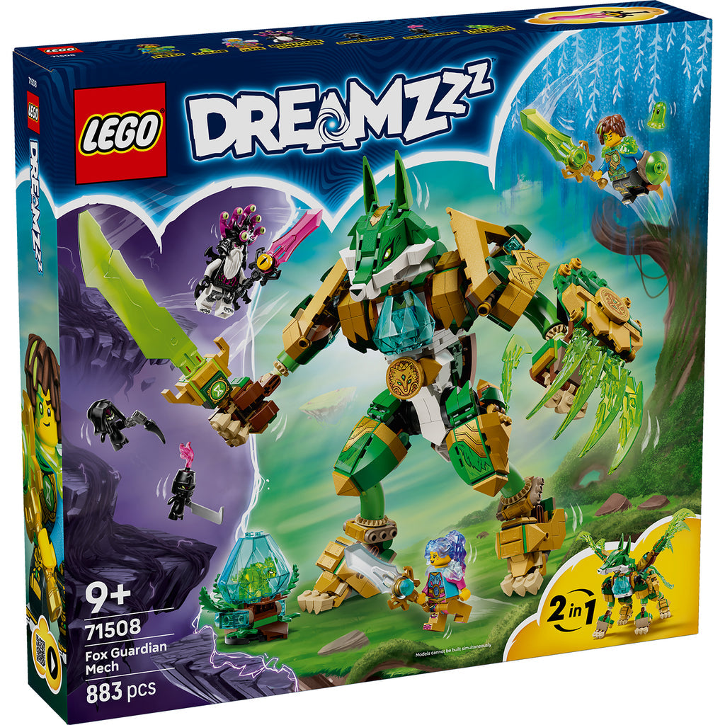 LEGO® DREAMZzz™ Fox Guardian Mech - Robot Cáo Hộ Mệnh 2-trong-1 - LEGO 71508 - Hình ảnh sản phẩm