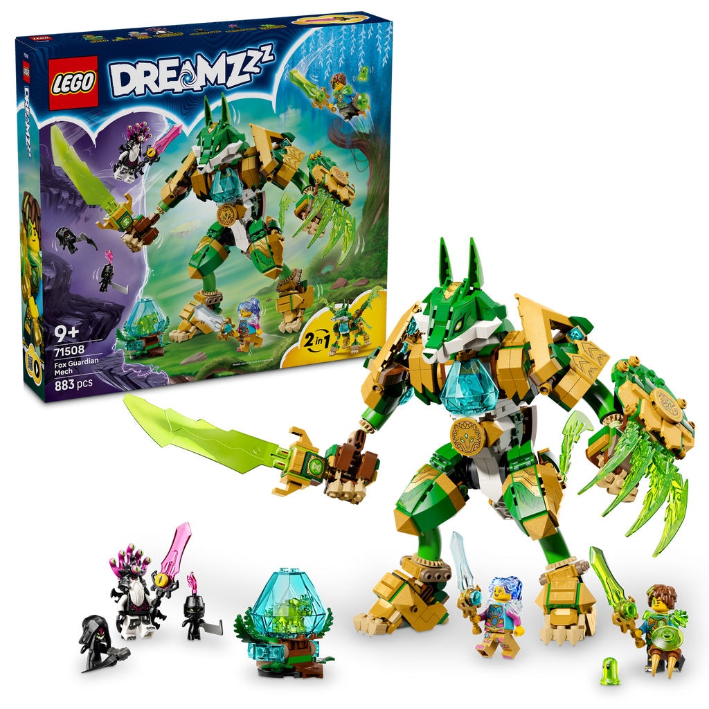 LEGO® DREAMZzz™ Fox Guardian Mech - Robot Cáo Hộ Mệnh 2-trong-1 - LEGO 71508 - Hình ảnh bổ sung 9