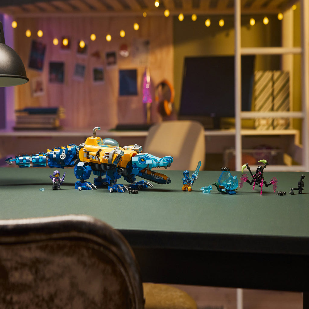 LEGO® DREAMZzz™ Crocodile Submarine - Đồ chơi lắp ráp Tàu ngầm Cá sấu 2-trong-1 71512 - Hình ảnh bổ sung 5