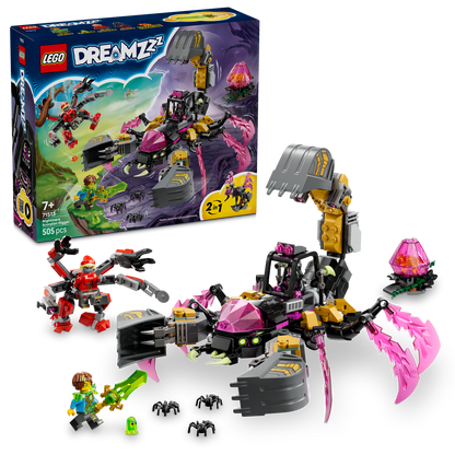 LEGO® DREAMZzz™ Nightmare Scorpion Digger - Bộ Lắp Ráp Máy Đào Bọ Cạp Ác Mộng (71513) LEGO - ảnh 1 - LEGO Sets