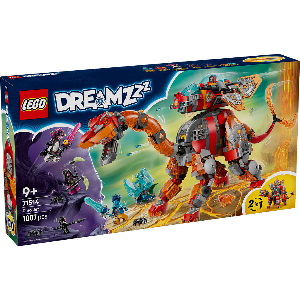 LEGO® DREAMZzz™ Dino Jet - Đồ Chơi Lắp Ráp Khủng Long 2 Trong 1 (71514) - Hình ảnh sản phẩm