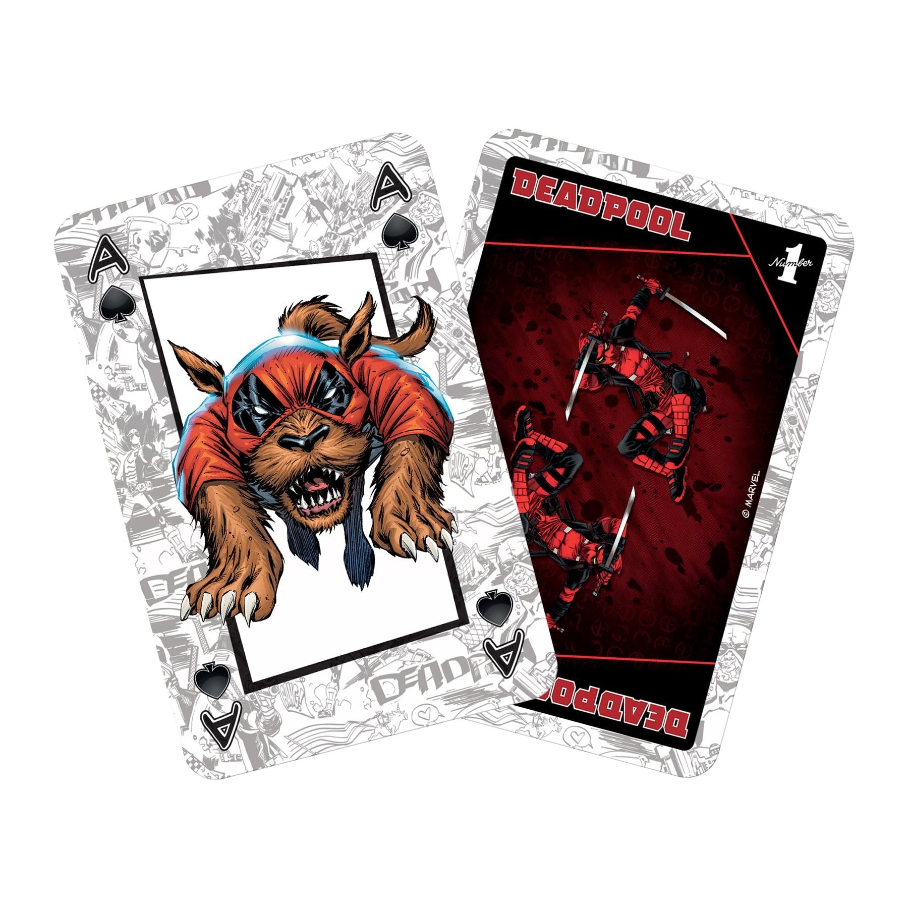 Deadpool Waddingtons Number 1 Playing Cards - Bộ Bài Tây Marvel Chính Hãng Waddingtons - Hình ảnh bổ sung 4