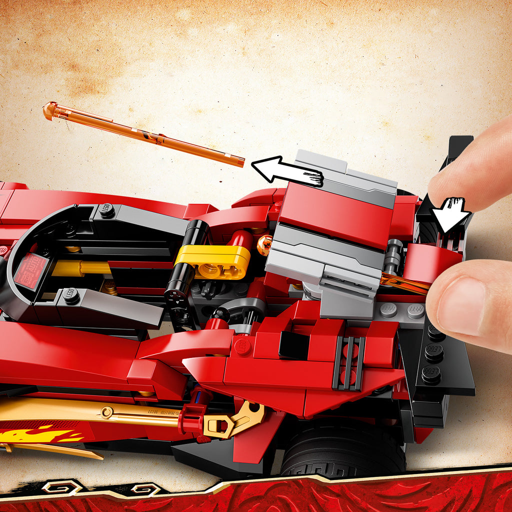 LEGO® NINJAGO® X-1 Ninja Charger - Xe Chiến Đấu Ninja 2 Trong 1 - LEGO 71737 - Hình ảnh bổ sung 7