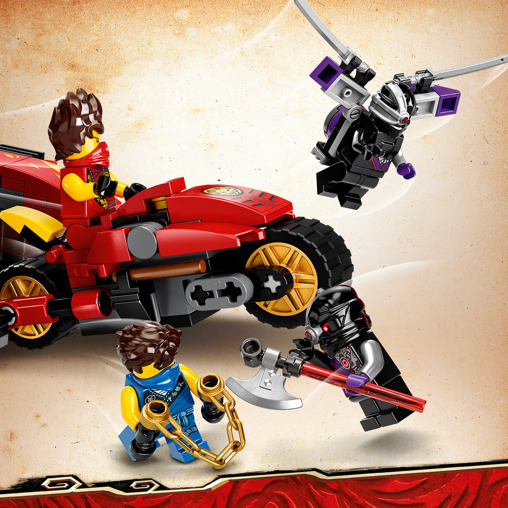 LEGO® NINJAGO® X-1 Ninja Charger - Xe Chiến Đấu Ninja 2 Trong 1 - LEGO 71737 - Hình ảnh bổ sung 8