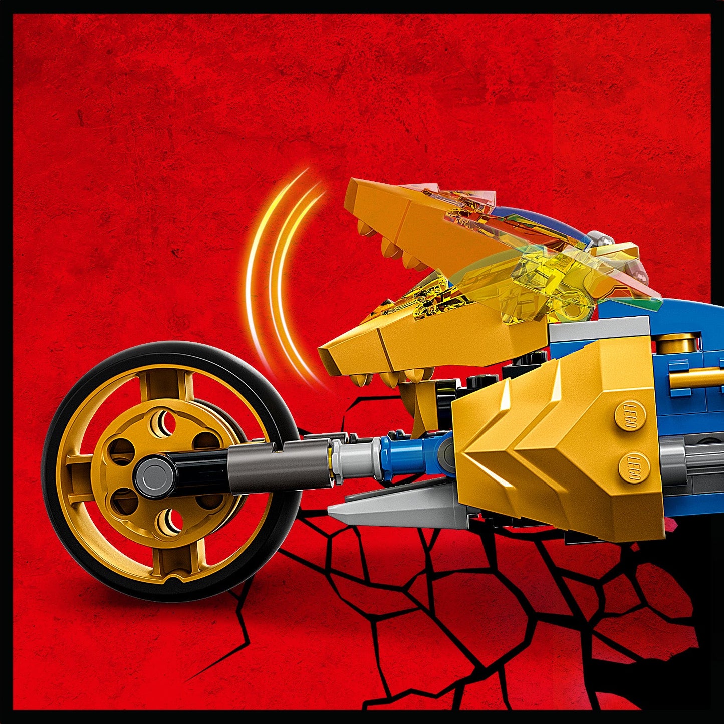 LEGO® NINJAGO® Jay’s Golden Dragon Motorbike - Mô tô Rồng Vàng của Jay - LEGO 71768 - Hình ảnh bổ sung 8
