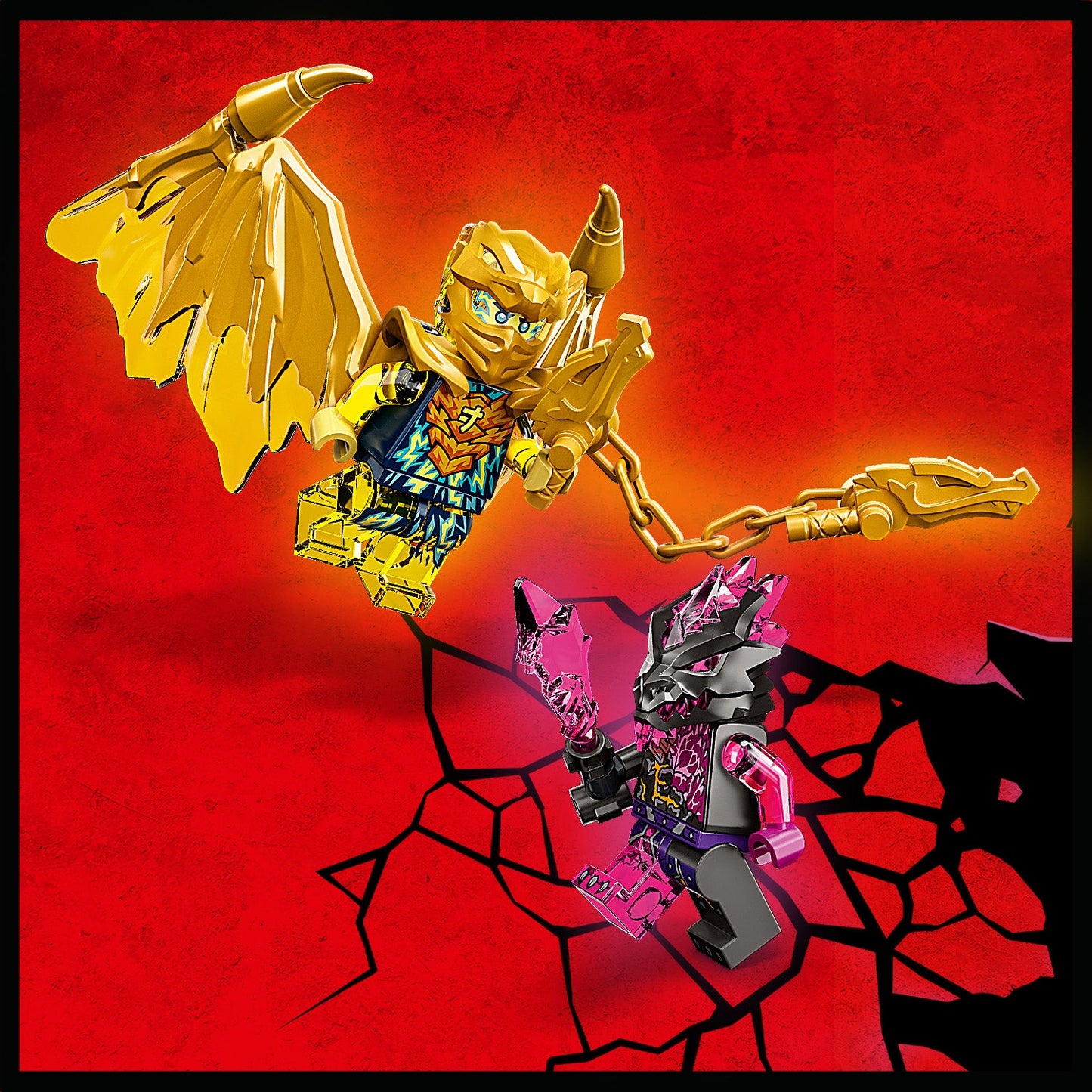 LEGO® NINJAGO® Jay’s Golden Dragon Motorbike - Mô tô Rồng Vàng của Jay - LEGO 71768 - Hình ảnh bổ sung 9