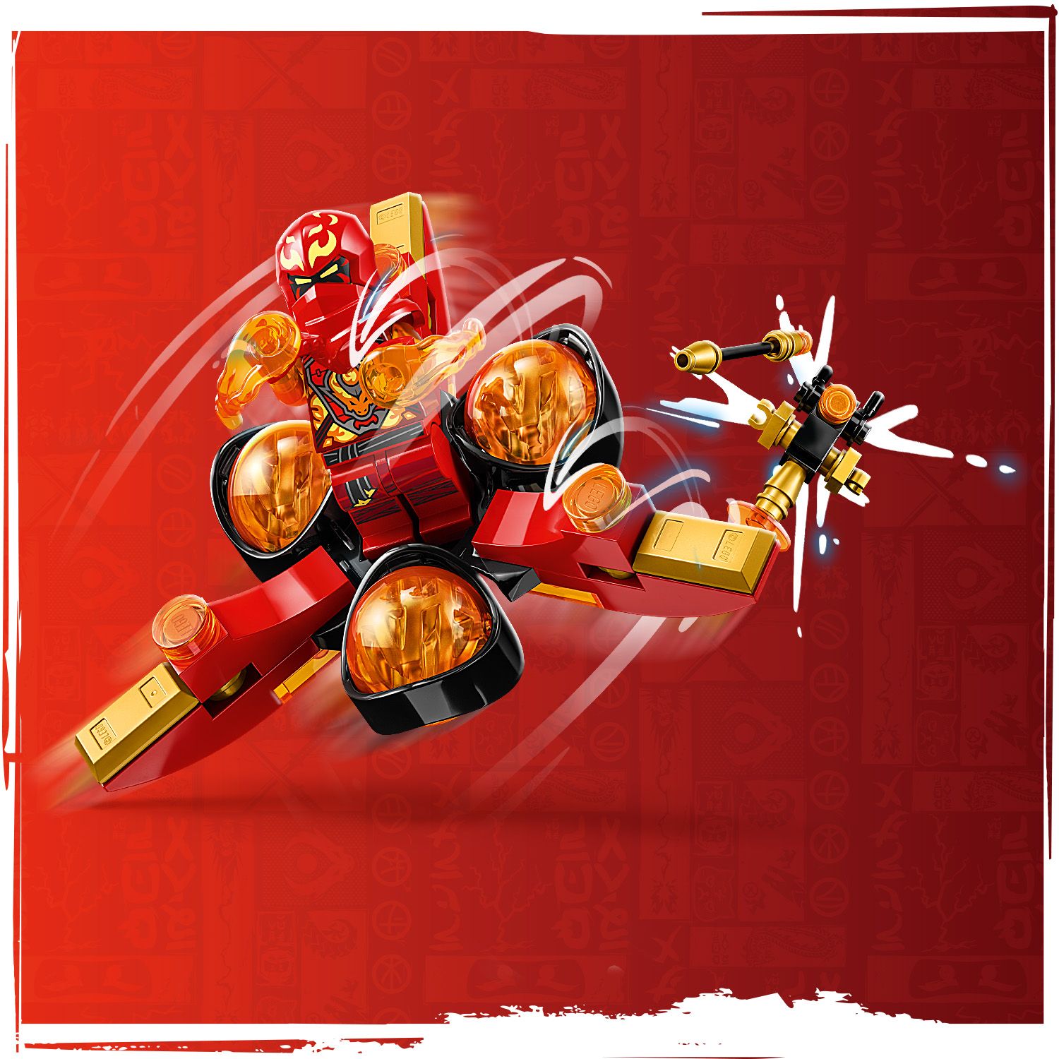 LEGO® NINJAGO® Kai’s Dragon Power Spinjitzu Flip Đồ Chơi Lắp Ráp Vòng Xoay Nhào Lộn LEGO 71777 LEGO - ảnh 4 - LEGO® NINJAGO®
