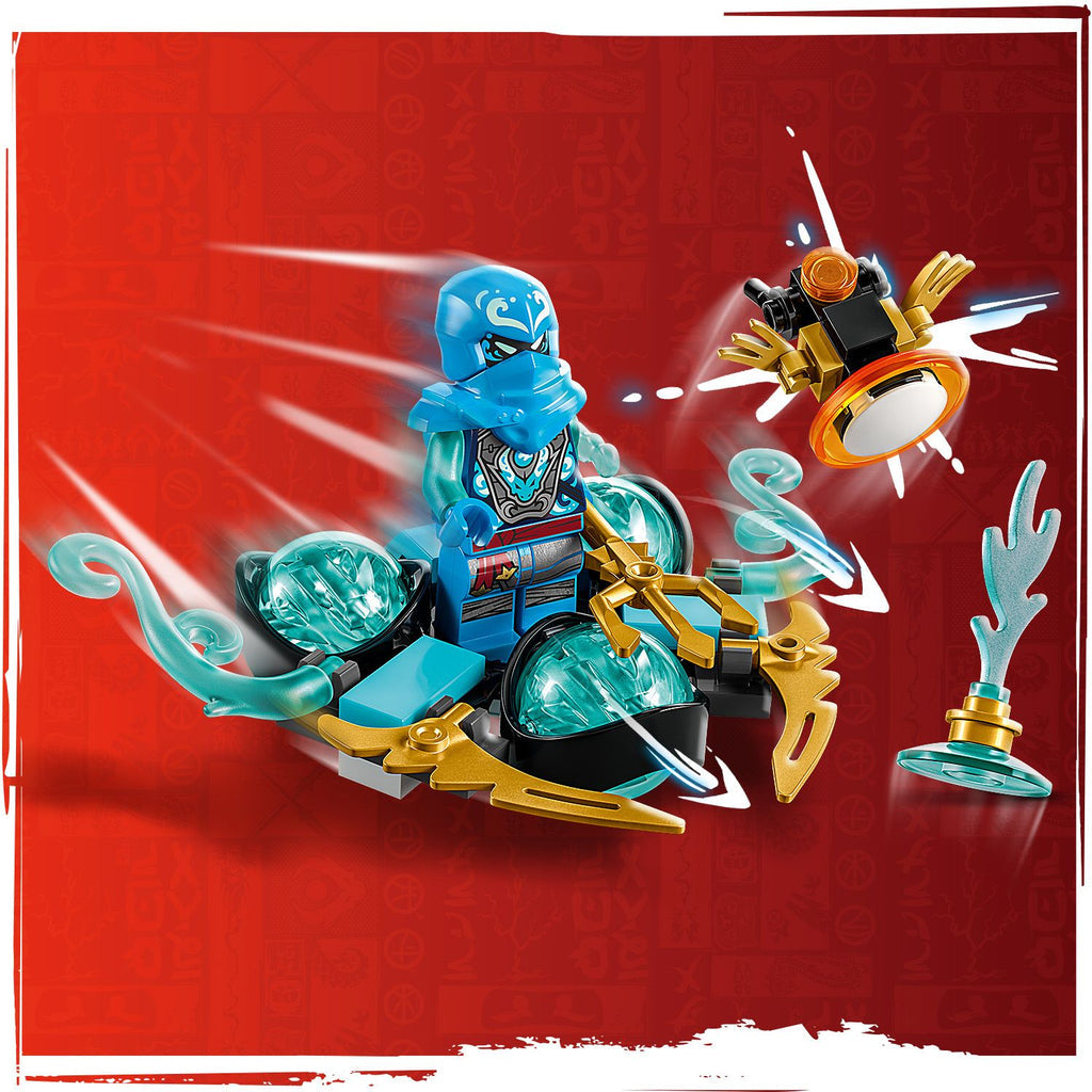LEGO® NINJAGO® Nya’s Dragon Power Spinjitzu Drift - Đồ chơi lắp ráp Con quay Ninja - Chính hãng LEGO 71778 - Hình ảnh bổ sung 7