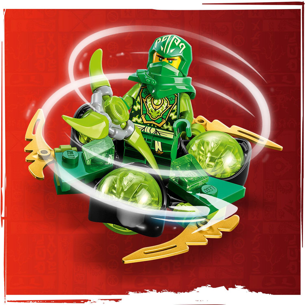 LEGO® NINJAGO® Lloyd’s Dragon Power Spinjitzu Spin - Đồ chơi lắp ráp Vòng xoay (71779)