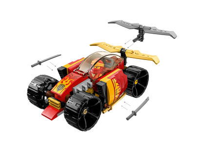 LEGO® NINJAGO® Kai’s Ninja Race Car EVO - Đồ Chơi Lắp Ráp Xe Đua Ninja Của Kai 71780 - Hình ảnh chi tiết 2