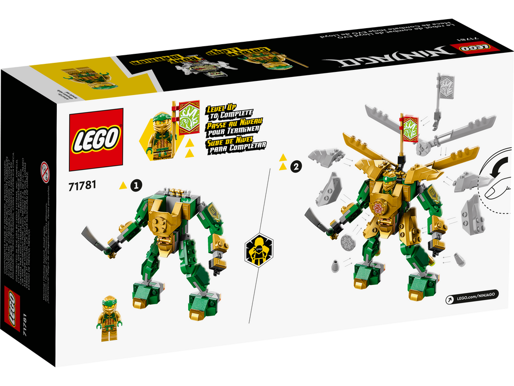 LEGO® NINJAGO® Lloyd’s Mech Battle EVO - Robot Chiến Đấu Của Lloyd - LEGO 71781 - Hình ảnh bổ sung 4