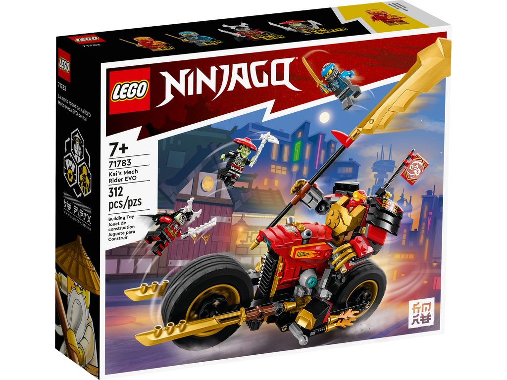 LEGO® NINJAGO® Kai’s Mech Rider EVO Đồ Chơi Lắp Ráp Xe Chiến Đấu Ninja (71783) - Hình ảnh sản phẩm