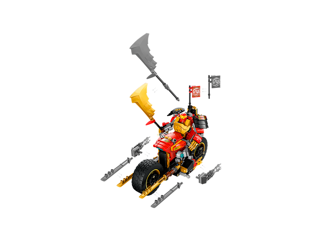 LEGO® NINJAGO® Kai’s Mech Rider EVO Đồ Chơi Lắp Ráp Xe Chiến Đấu Ninja (71783) - Hình ảnh bổ sung 4