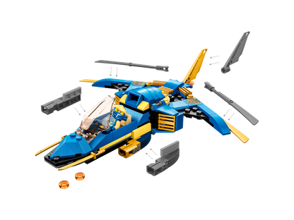 LEGO® NINJAGO® Jay’s Lightning Jet EVO - Máy Bay Phản Lực Tia Chớp - LEGO 71784 - Hình ảnh bổ sung 6