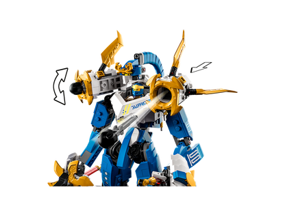 LEGO® NINJAGO® Jay’s Titan Mech - Bộ lắp ráp Robot Chiến thần Ninja Jay - LEGO 71785 - Hình ảnh chi tiết 2