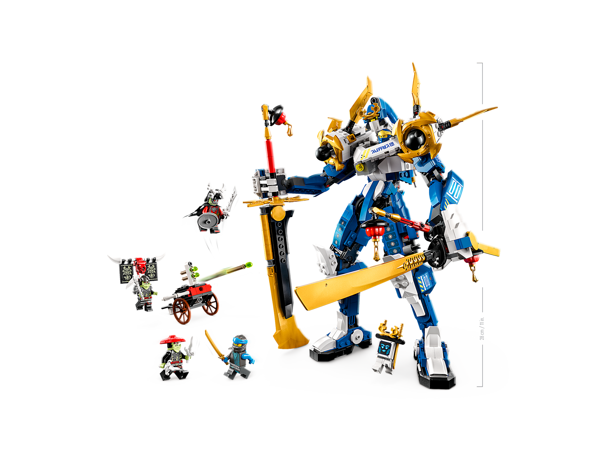 LEGO® NINJAGO® Jay’s Titan Mech - Bộ lắp ráp Robot Chiến thần Ninja Jay - LEGO 71785 LEGO - ảnh 2 - LEGO