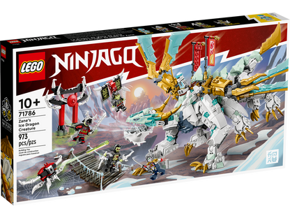 LEGO® NINJAGO® Zane’s Ice Dragon Creature - Bộ lắp ráp Rồng Băng 2 trong 1 - LEGO 71786 - Hình ảnh sản phẩm