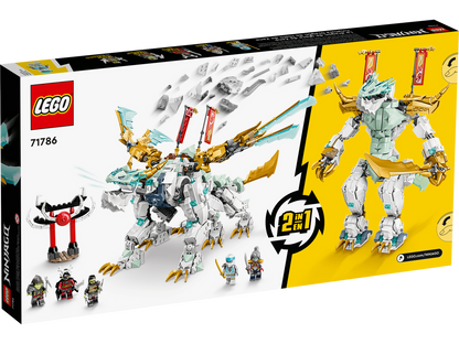 LEGO® NINJAGO® Zane’s Ice Dragon Creature - Bộ lắp ráp Rồng Băng 2 trong 1 - LEGO 71786 - Hình ảnh bổ sung 6