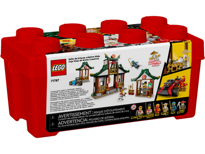 LEGO® NINJAGO® Creative Ninja Brick Box - Bộ Lắp Ráp Thùng Gạch Ninja Sáng Tạo - LEGO 71787