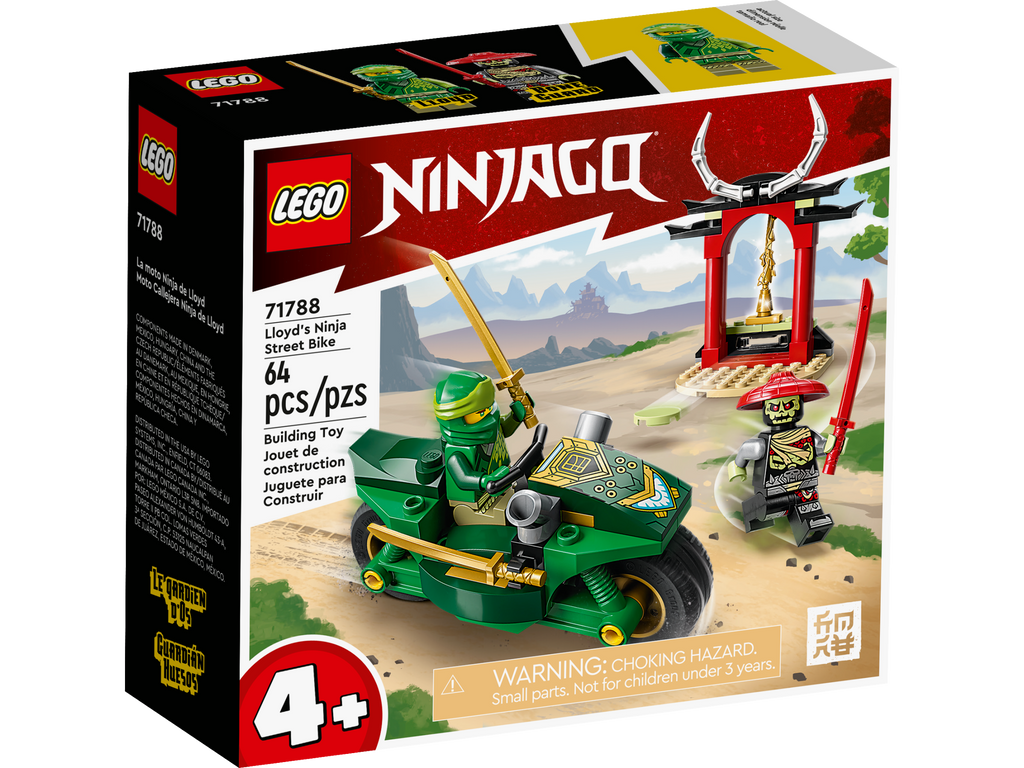 LEGO® NINJAGO® Lloyd’s Ninja Street Bike - Đồ chơi lắp ráp Xe máy Ninja Lloyd 71788 - Hình ảnh sản phẩm