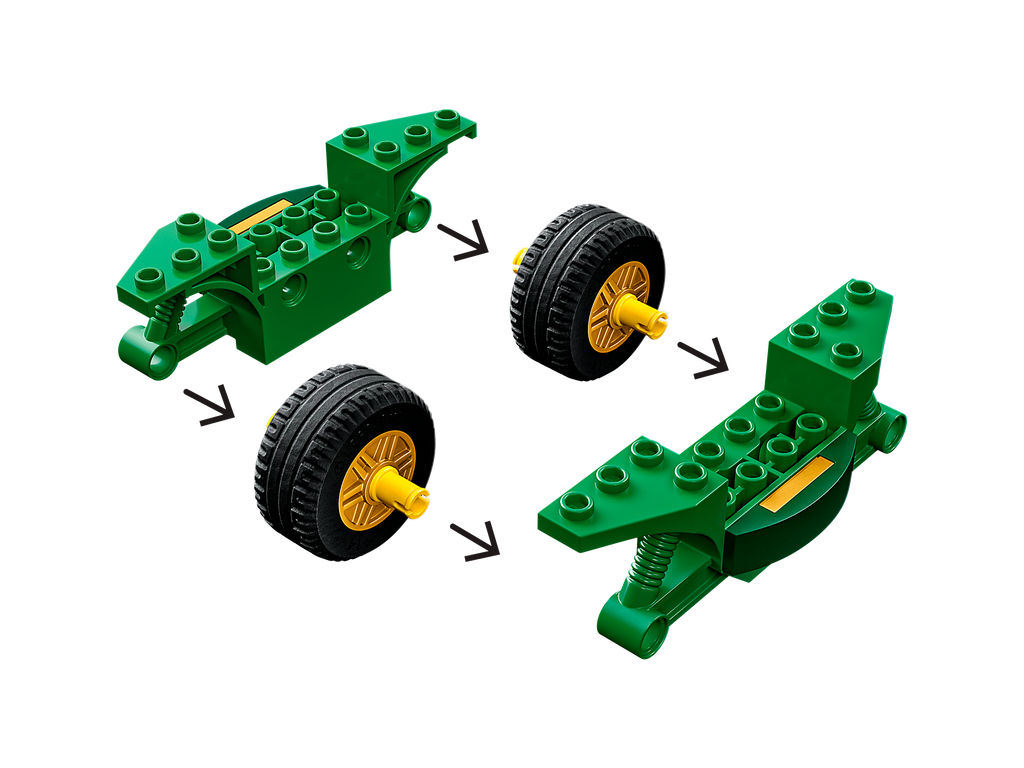 LEGO® NINJAGO® Lloyd’s Ninja Street Bike - Đồ chơi lắp ráp Xe máy Ninja Lloyd 71788 - Góc nhìn khác 3
