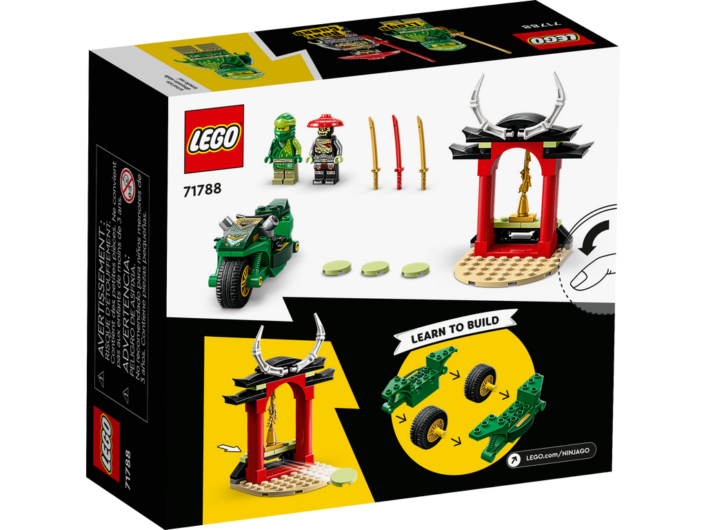 LEGO® NINJAGO® Lloyd’s Ninja Street Bike - Đồ chơi lắp ráp Xe máy Ninja Lloyd 71788 - Hình ảnh bổ sung 5