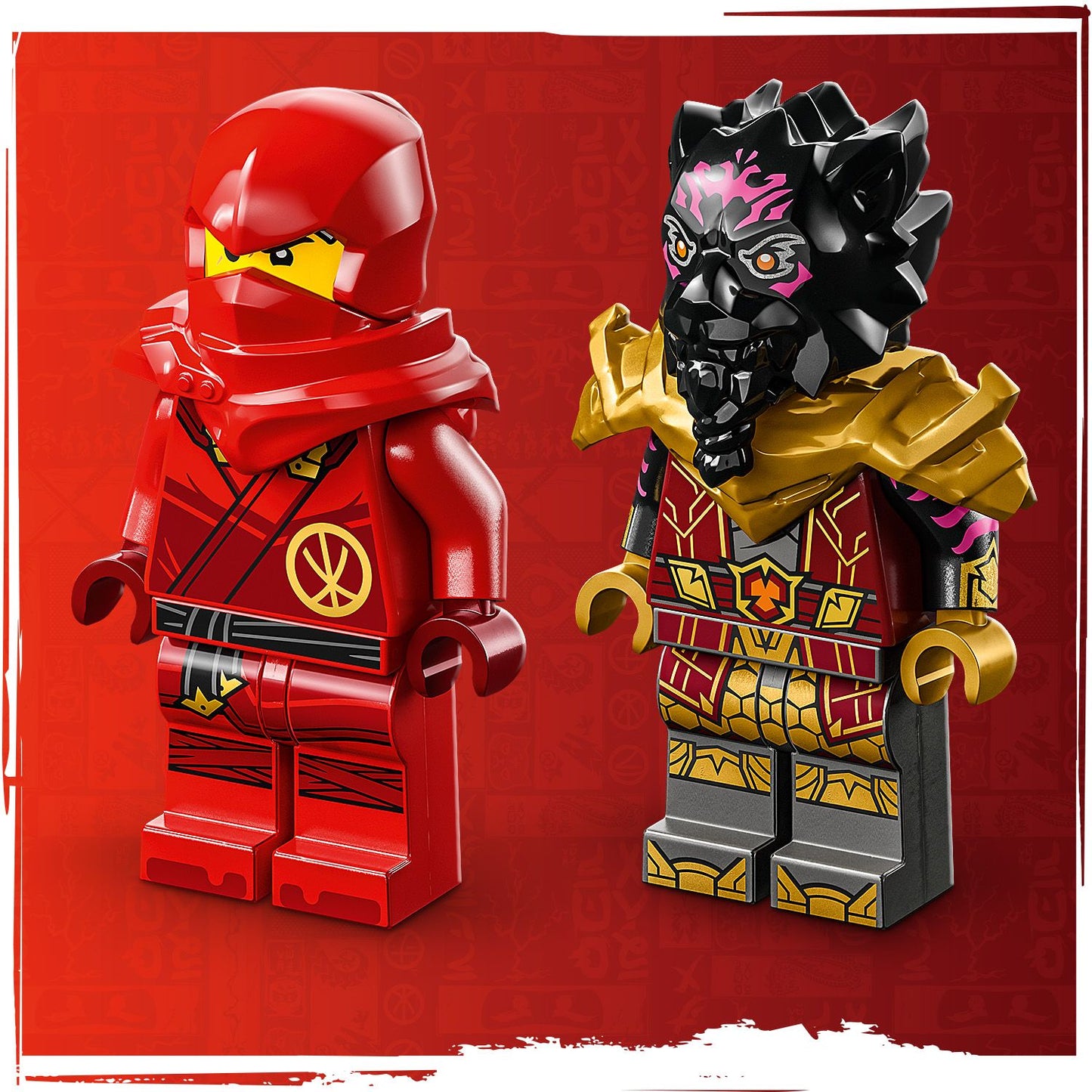 LEGO® NINJAGO® Kai and Ras’s Car and Bike Battle - Bộ Lắp Ráp Trận Chiến Xe Rồng Và Mô Tô 71789 - Hình ảnh bổ sung 8