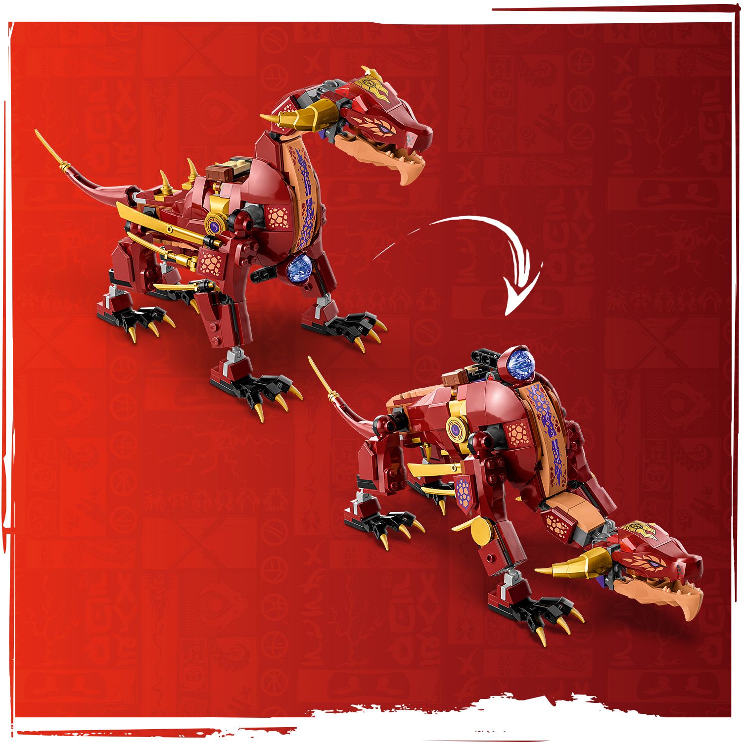 LEGO® NINJAGO® Heatwave Transforming Lava Dragon - Đồ chơi lắp ráp Rồng Lửa Biến Hình (71793) - LEGO - Hình ảnh bổ sung 5