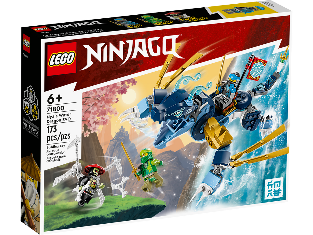 LEGO® NINJAGO® Nya’s Water Dragon EVO Bộ Lắp Ráp Rồng Nước Của Nya LEGO 71800 - Hình ảnh sản phẩm