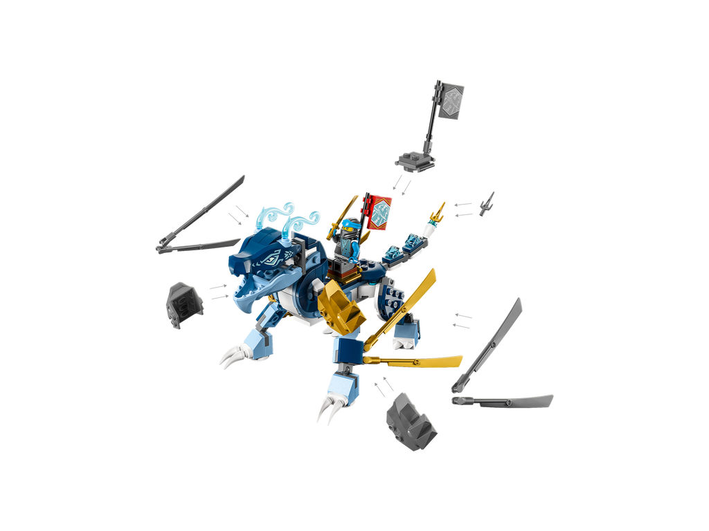 LEGO® NINJAGO® Nya’s Water Dragon EVO Bộ Lắp Ráp Rồng Nước Của Nya LEGO 71800 - Góc nhìn khác 3