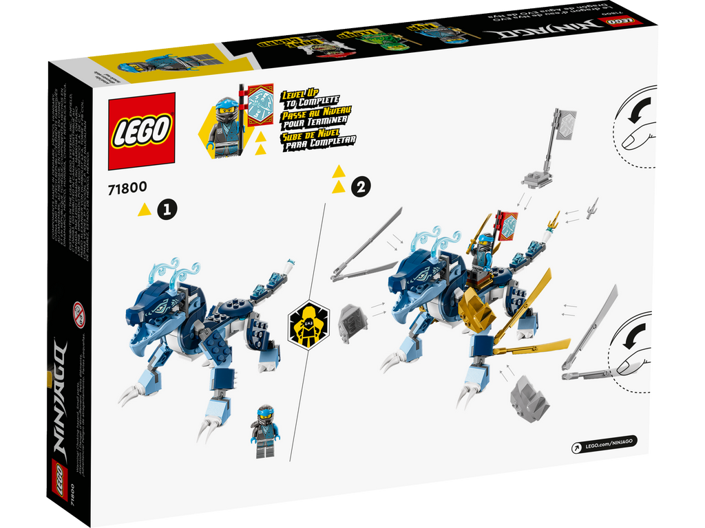 LEGO® NINJAGO® Nya’s Water Dragon EVO Bộ Lắp Ráp Rồng Nước Của Nya LEGO 71800 - Hình ảnh bổ sung 5