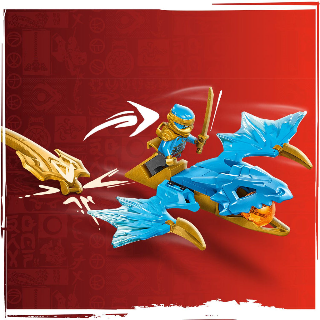 LEGO® NINJAGO® Nya’s Rising Dragon Strike - Đồ chơi lắp ráp Rồng xanh hành động - LEGO 71802 LEGO - ảnh 3 - Lego Construction