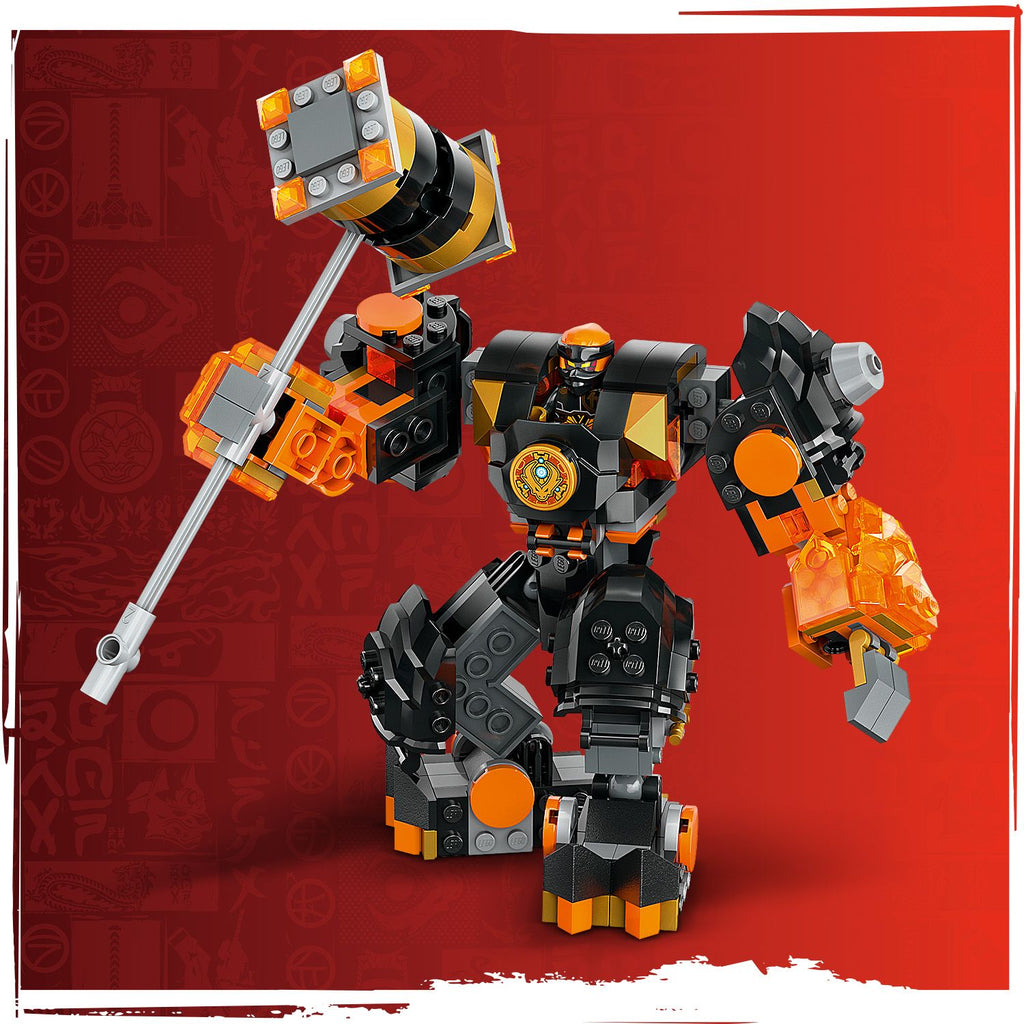 LEGO® NINJAGO® Cole’s Elemental Earth Mech - Robot Nguyên Tố Đất Của Cole - LEGO 71806 - Hình ảnh bổ sung 6
