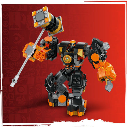 LEGO® NINJAGO® Cole’s Elemental Earth Mech - Robot Nguyên Tố Đất Của Cole - LEGO 71806 - Hình ảnh bổ sung 6