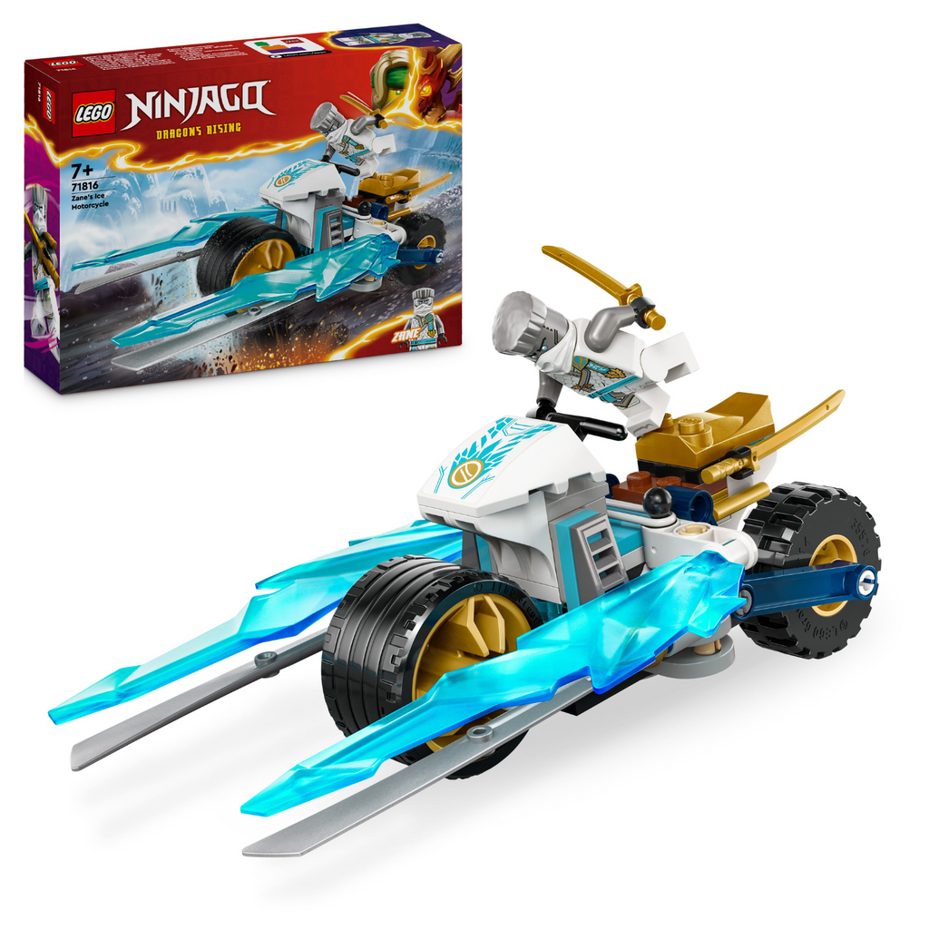 LEGO® NINJAGO® Zane's Ice Motorcycle - Đồ Chơi Lắp Ráp Xe Mô Tô Băng Của Zane (71816) LEGO - ảnh 2 - LEGO NINJAGO