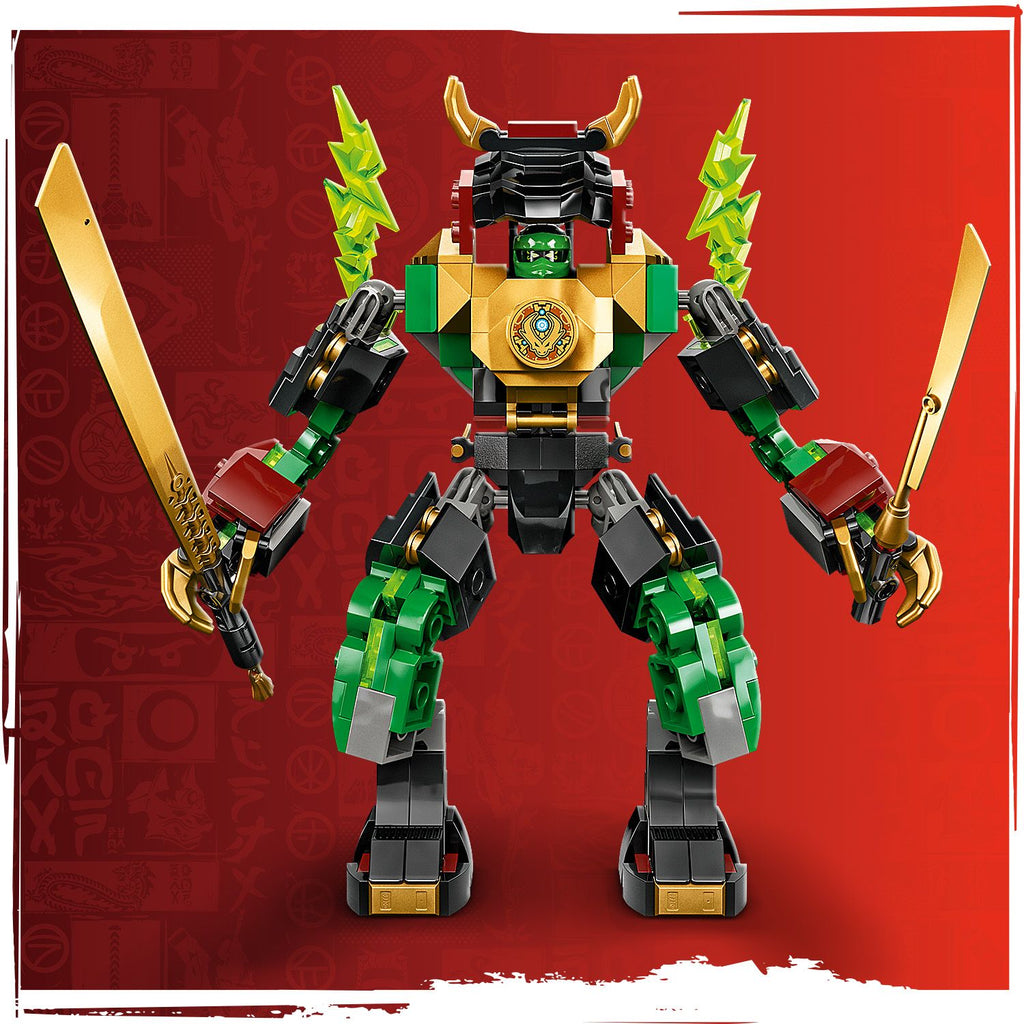 LEGO® NINJAGO® Lloyd's Elemental Power Mech - Robot Chiến Đấu Nguyên Tố Của Lloyd - LEGO 71817 LEGO® - ảnh 1 - LEGO NINJAGO