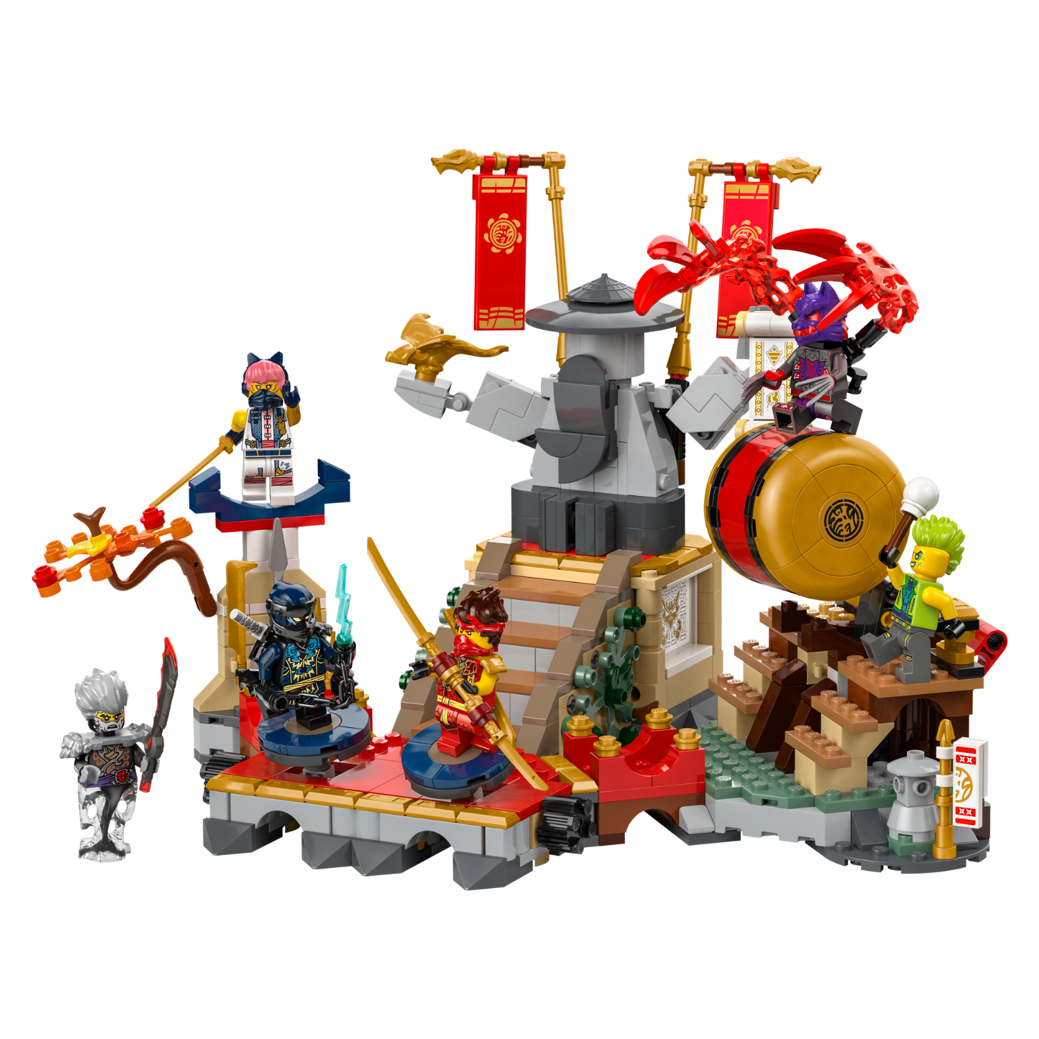 LEGO® NINJAGO® Tournament Battle Arena - Đồ Chơi Lắp Ráp Đấu Trường Chiến Đấu - LEGO 71818 - Hình ảnh chi tiết 2