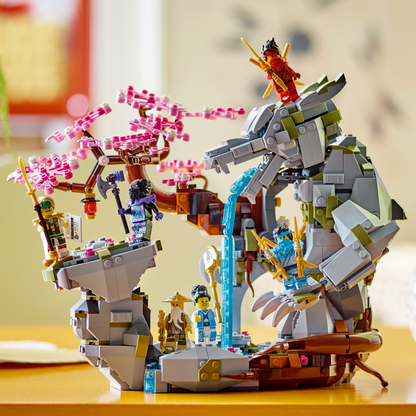 LEGO® NINJAGO® Dragon Stone Shrine - Mô hình Đền Rồng Đá 71819 LEGO - Góc nhìn khác 3