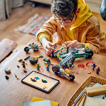 LEGO® NINJAGO® Ninja Team Combo Vehicle - Đồ Chơi Lắp Ráp Xe Kết Hợp Đội Ninja 71820 - LEGO - Góc nhìn khác 3
