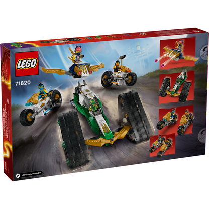 LEGO® NINJAGO® Ninja Team Combo Vehicle - Đồ Chơi Lắp Ráp Xe Kết Hợp Đội Ninja 71820 - LEGO LEGO - ảnh 5 - LEGO Sets