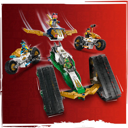 LEGO® NINJAGO® Ninja Team Combo Vehicle - Đồ Chơi Lắp Ráp Xe Kết Hợp Đội Ninja 71820 - LEGO LEGO - ảnh 1 - LEGO Sets