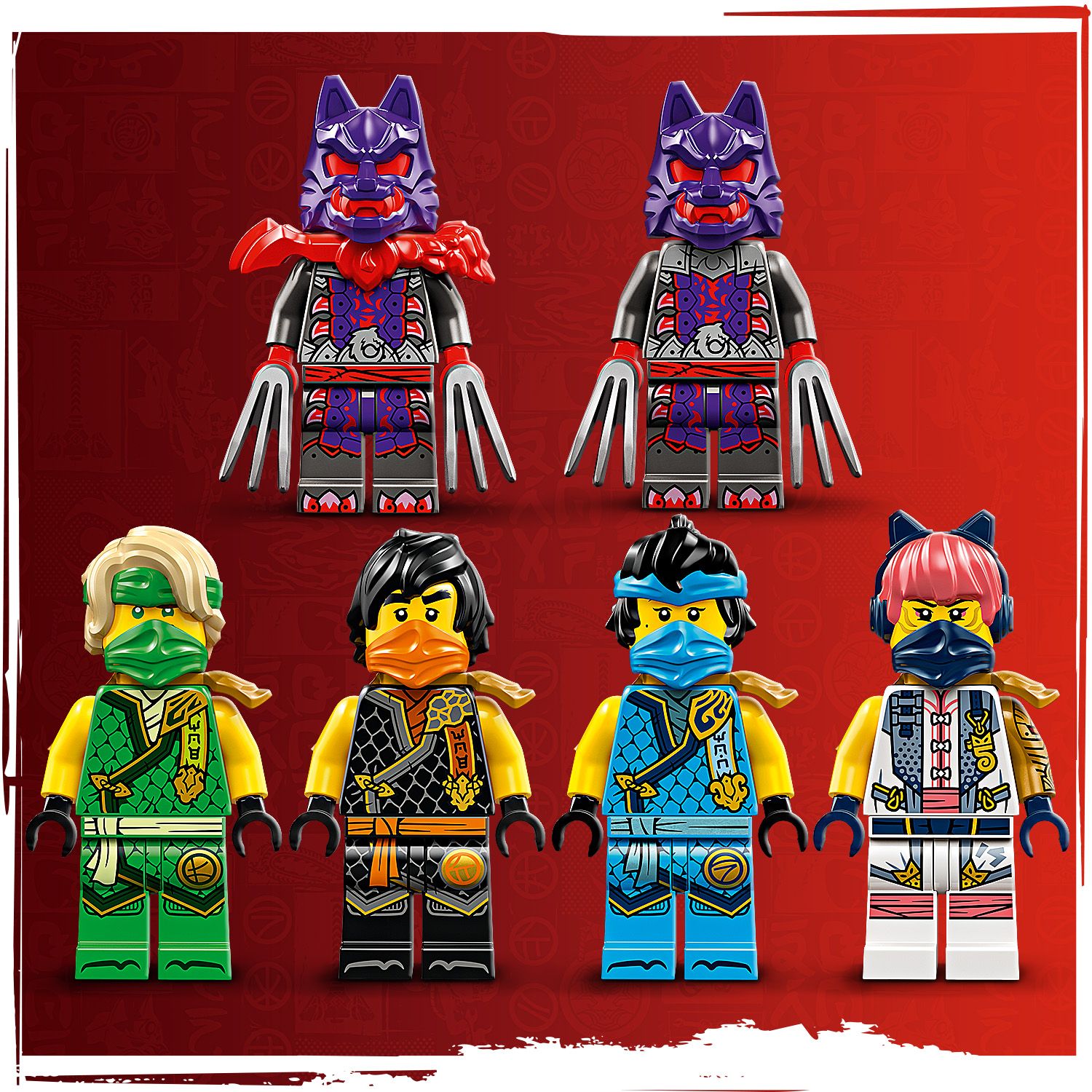 LEGO® NINJAGO® Ninja Team Combo Vehicle - Đồ Chơi Lắp Ráp Xe Kết Hợp Đội Ninja 71820 - LEGO LEGO - ảnh 3 - LEGO Sets