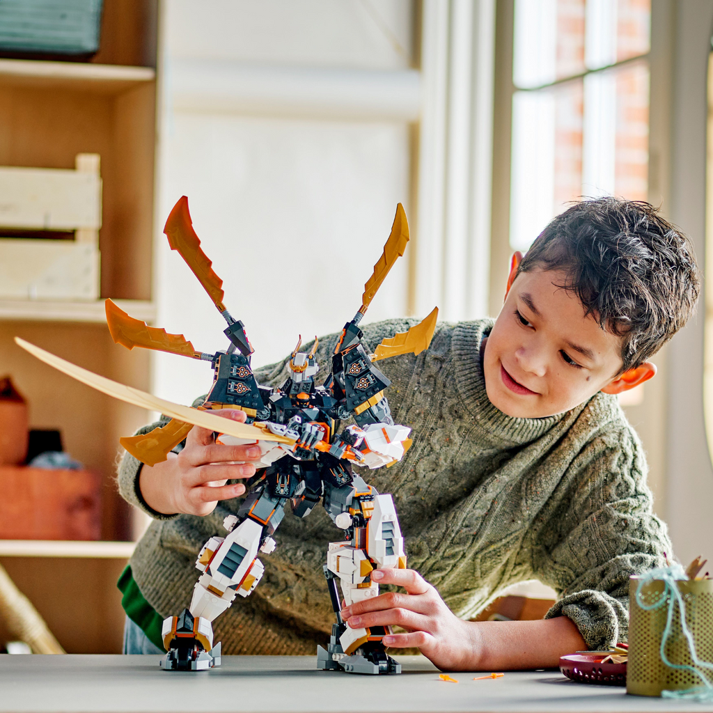 LEGO® NINJAGO® Cole’s Titan Dragon Mech - Mô hình Robot Titan Rồng Của Cole 71821 - LEGO - Hình ảnh bổ sung 4