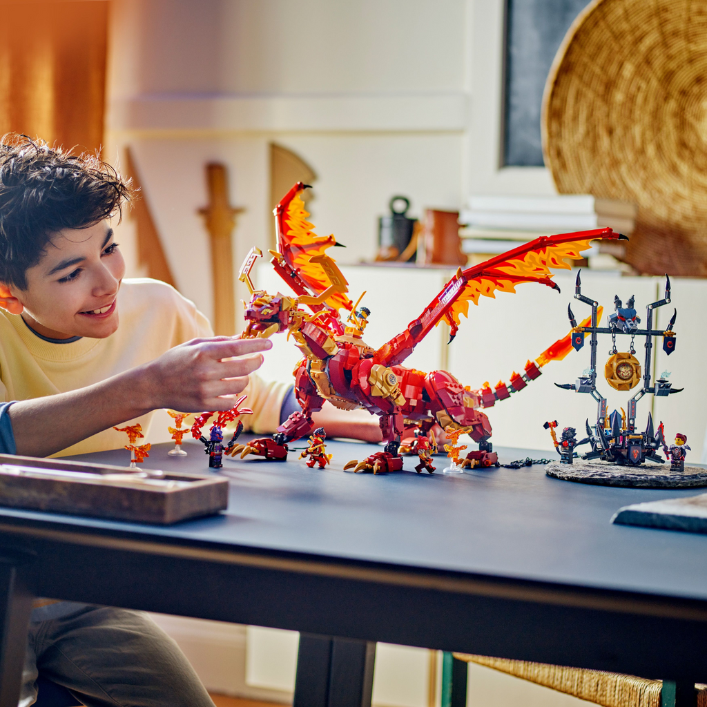 LEGO® NINJAGO® Source Dragon of Motion - Mô Hình Rồng Nguồn Khổng Lồ - LEGO 71822 - Hình ảnh bổ sung 4