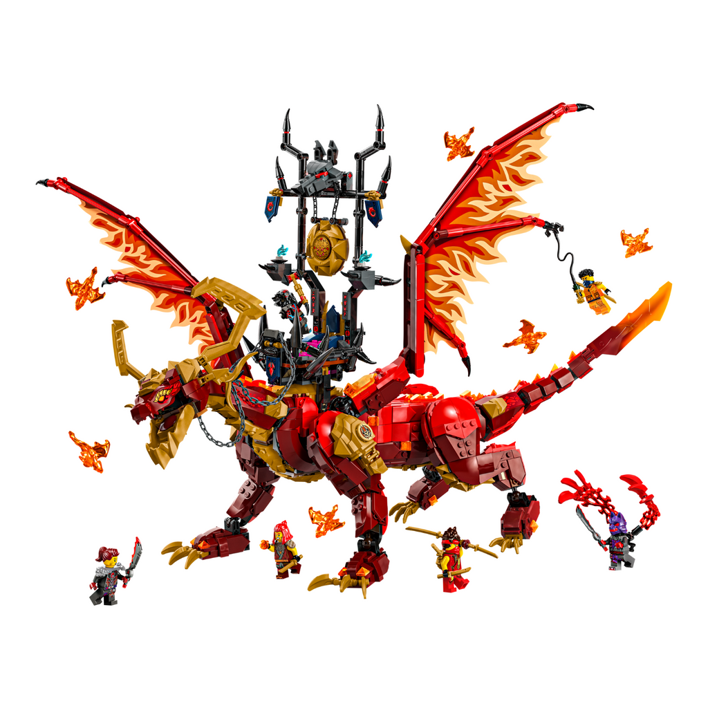 LEGO® NINJAGO® Source Dragon of Motion - Mô Hình Rồng Nguồn Khổng Lồ - LEGO 71822 - Hình ảnh chi tiết 2