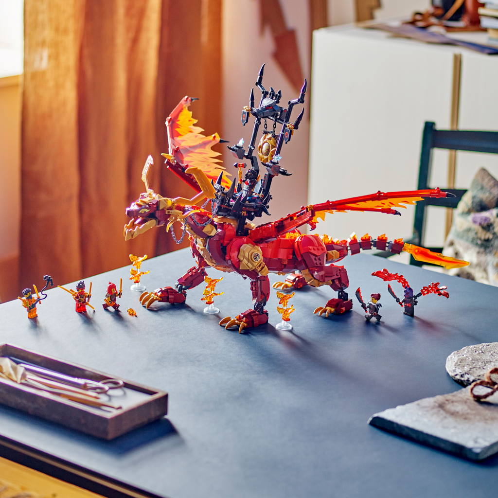 LEGO® NINJAGO® Source Dragon of Motion - Mô Hình Rồng Nguồn Khổng Lồ - LEGO 71822 - Hình ảnh bổ sung 5