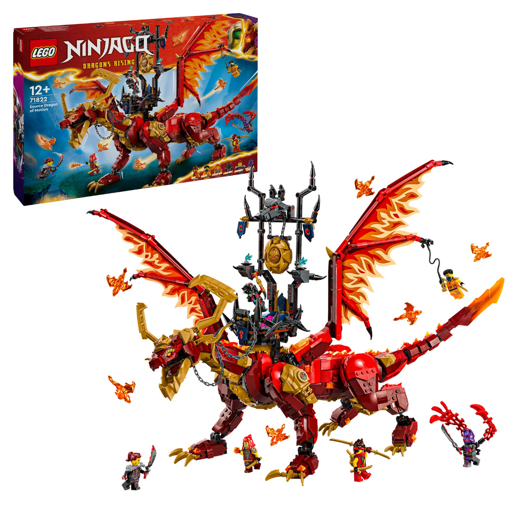 LEGO® NINJAGO® Source Dragon of Motion - Mô Hình Rồng Nguồn Khổng Lồ - LEGO 71822 LEGO - ảnh 3 - Building Set
