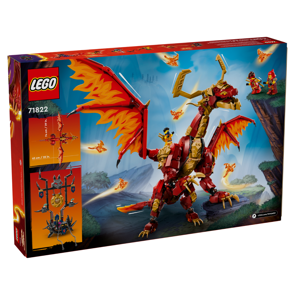 LEGO® NINJAGO® Source Dragon of Motion - Mô Hình Rồng Nguồn Khổng Lồ - LEGO 71822