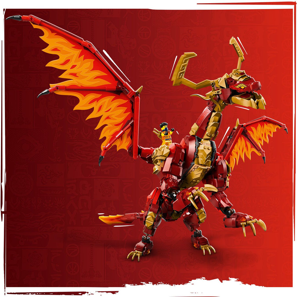 LEGO® NINJAGO® Source Dragon of Motion - Mô Hình Rồng Nguồn Khổng Lồ - LEGO 71822 - Hình ảnh bổ sung 6