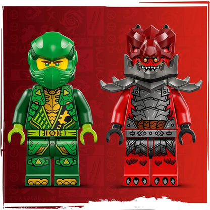 LEGO® NINJAGO® Lloyd’s Pull-Back Race Car Đồ Chơi Lắp Ráp Xe Đua Cót Lloyd 71828 LEGO - ảnh 4 - LEGO Building Sets